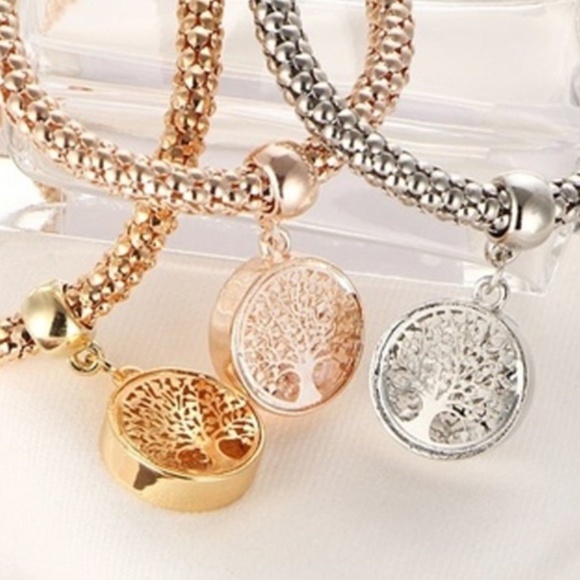 Jewelry | Tree Of Life Charm Bracelet Set | Poshmark